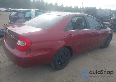 2002 Toyota Camry Le из США, поврежденный, VIN JTDBE32K020069154